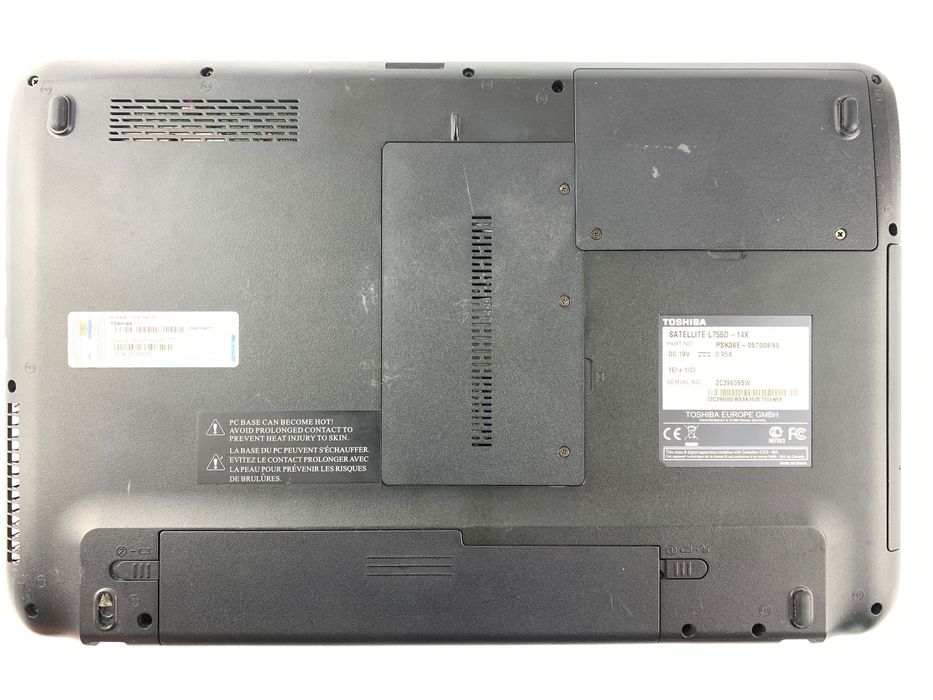 Laptop Toshiba L755D 500GB/2GB