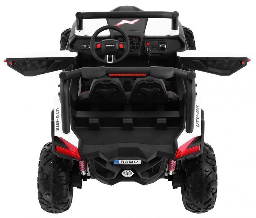 Buggy SuperStar 4x4 dla dzieci z pilotem - BIAŁY