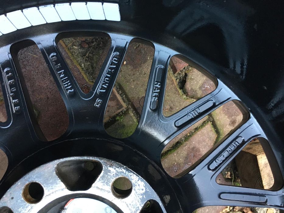 Oryginalne rial daytona race 2tlg 8,5x18 9,5x18 5x112 mercedes va audi