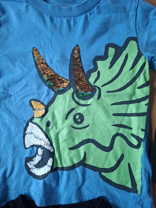 Bluzka chłopięca długi rękaw Coccodrillo r. 110 (8 sztuk)