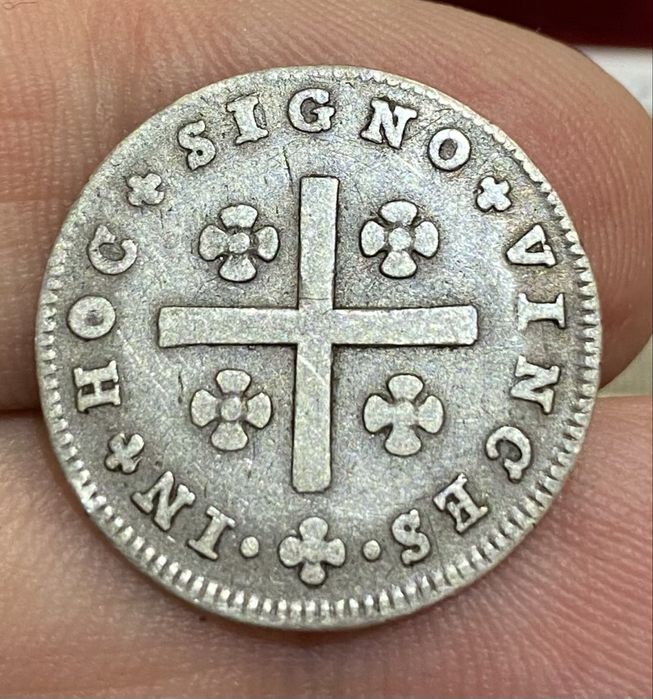 Moeda 234 -  Tostao 100 Reis D JOAO P REGENTE