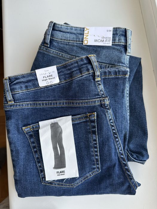 Новые джинсы Mango и Only