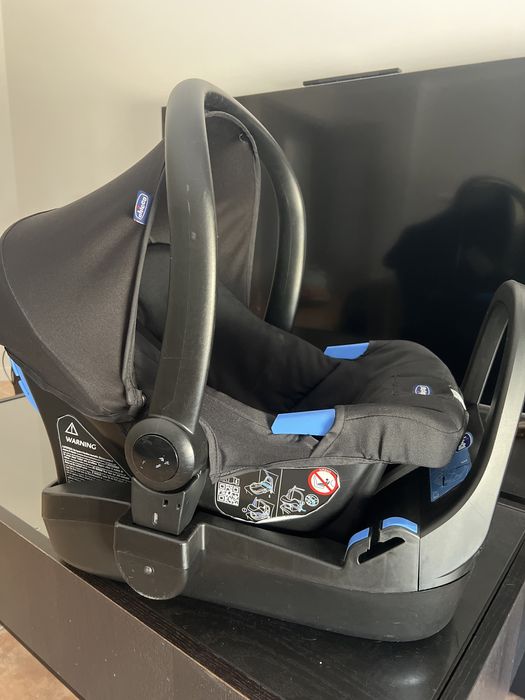 Cadeira Auto CHICCO Kaily com Base (Preto - Grupo 0+)