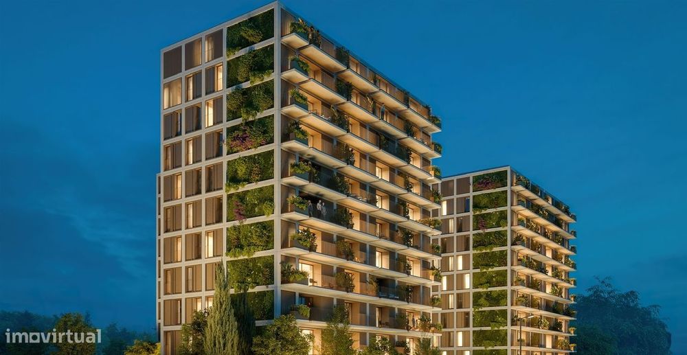 Apartamento T0 c/ Varanda a Sul + Garagem "Empreendimento Urban Yard"