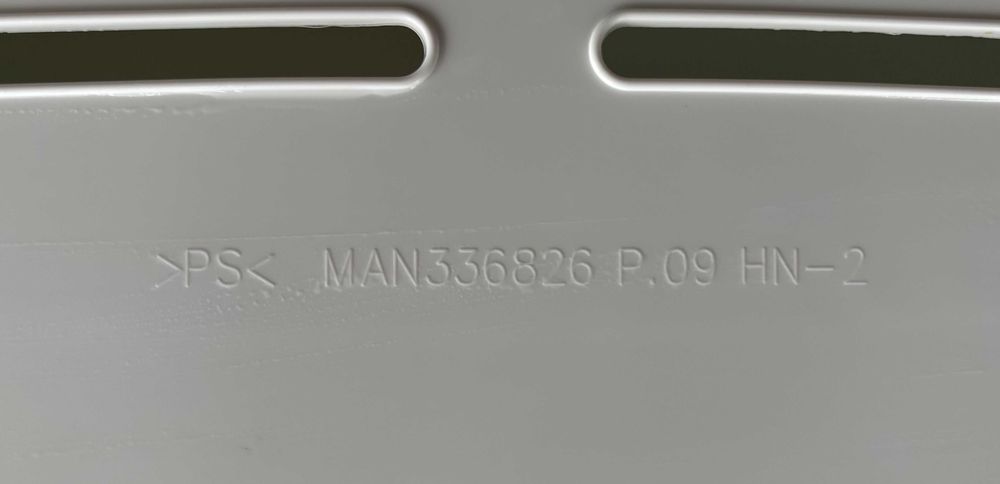 do lodówki side by side LG GR-L227HLQV, tu środkowa półka drzwi