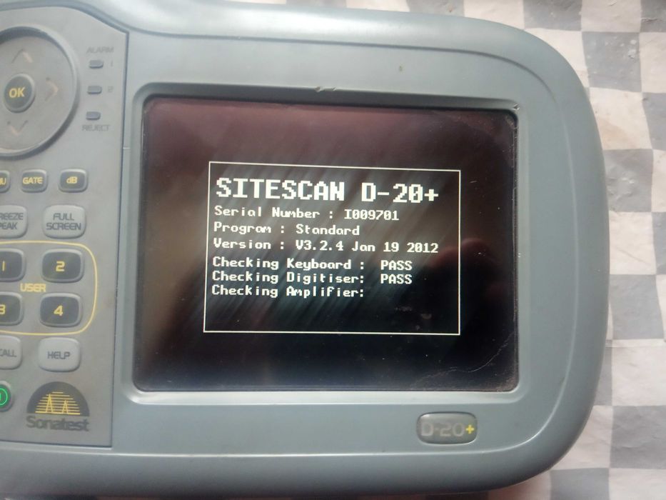 Defektoskop ultradźwiękowy Sonatest Sitescan D-20+ DGS DAC UT ndt