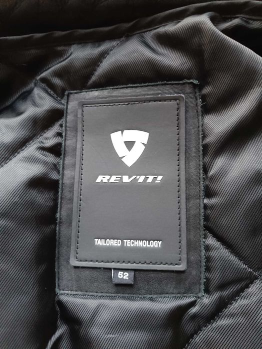 Revit - Blusão em pele de motociclista, modelo Gibson, sem defeitos