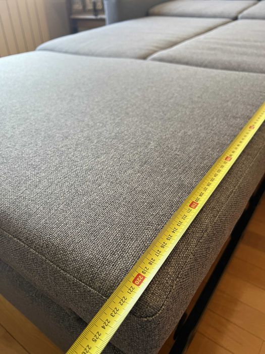 sofá cama de 2 lugares em excelente estado