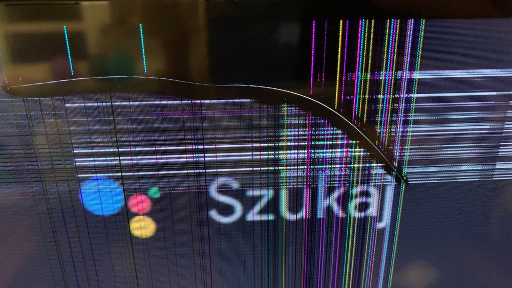Telewizor XIAOMI L55M7-EAEU (uszkodzona matryca) – NA CZĘŚCI