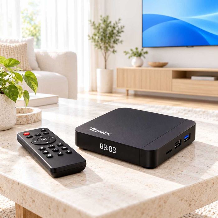 Таникс W2 Smart Box 2 / 16 ГБ / Смарт приставка Tanix для телевизора