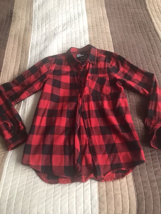 158 Reporter koszula w kratkę po córce