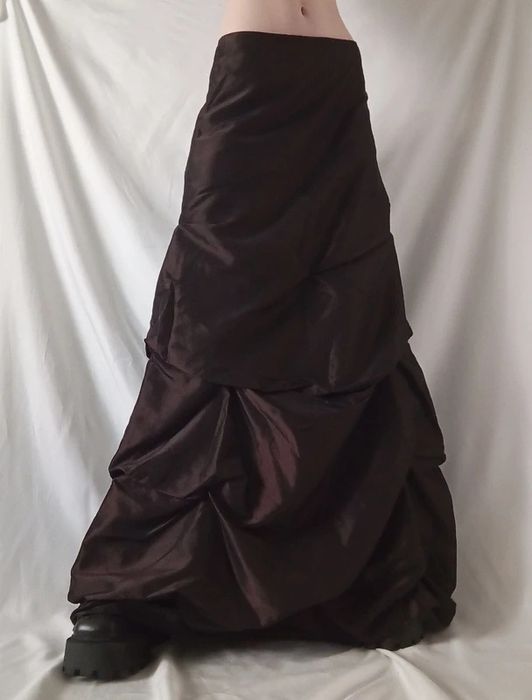 spódnica maxi vampire femme fatale killstar unif vintage goth nana Y2K