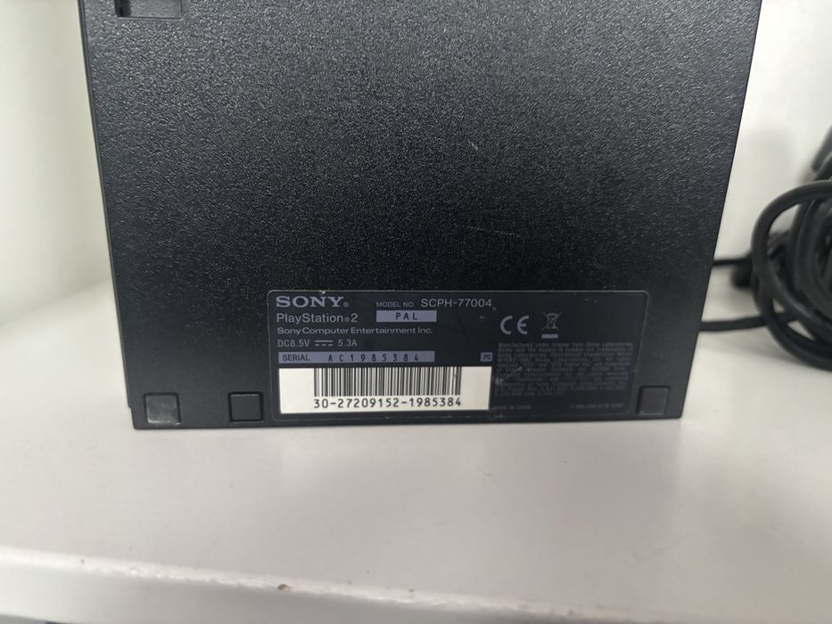 Zestaw PS2 Slim SCPH-77004 Pad 3 gry