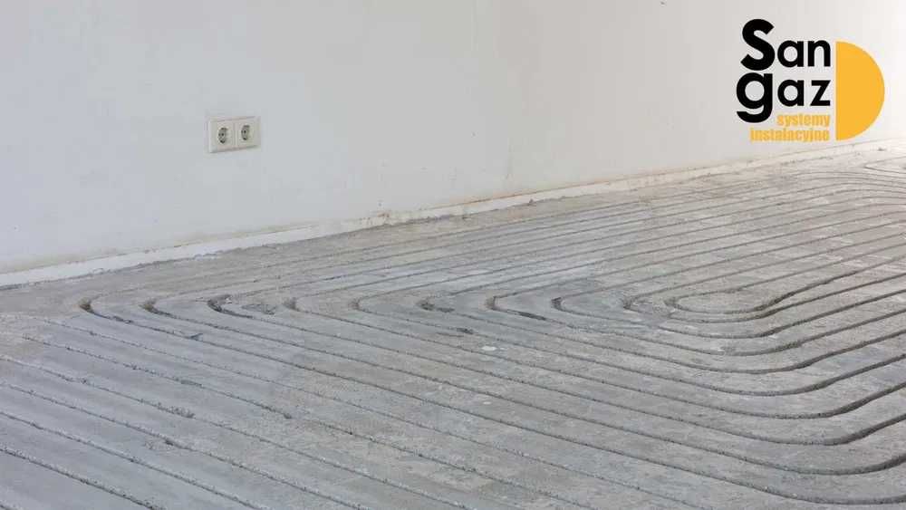 Bezpyłowe frezowanie pod ogrzewanie podłogowe, bruzdowanie wylewek