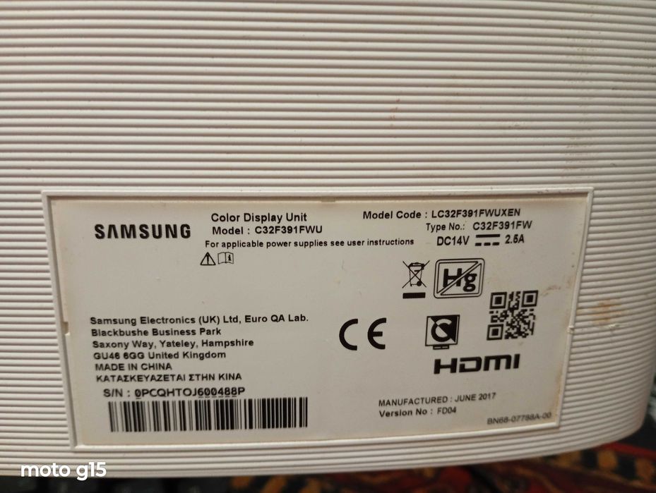 Monitor samsung 32 cale