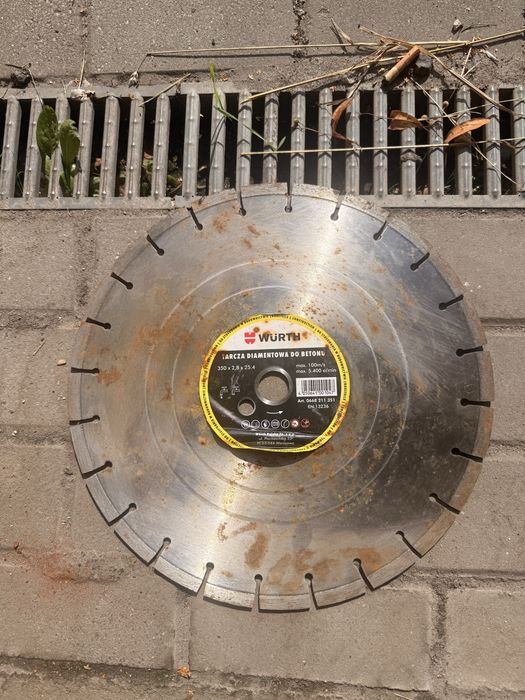 Wurth Tarcza  Diamentowa Do Betonu  350/25,4 M