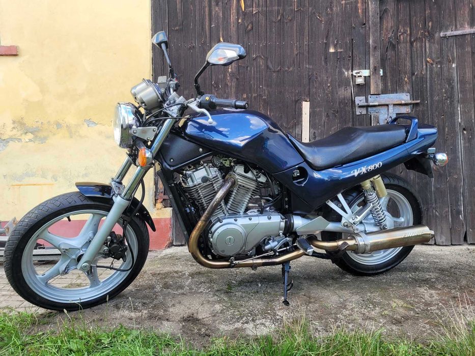 VX 800 Sportowy Tłumik VX kolektor Suzuki VX800 Tlumik SPORTOWY 2w1 Vx 800 tłumik sportowy