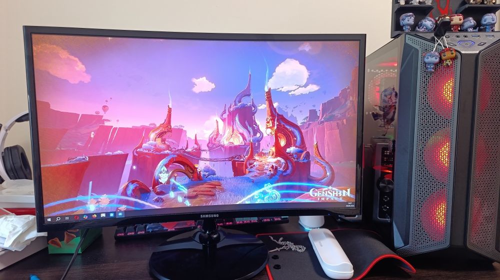 Монітор Samsung 27". Вигнутий монітор