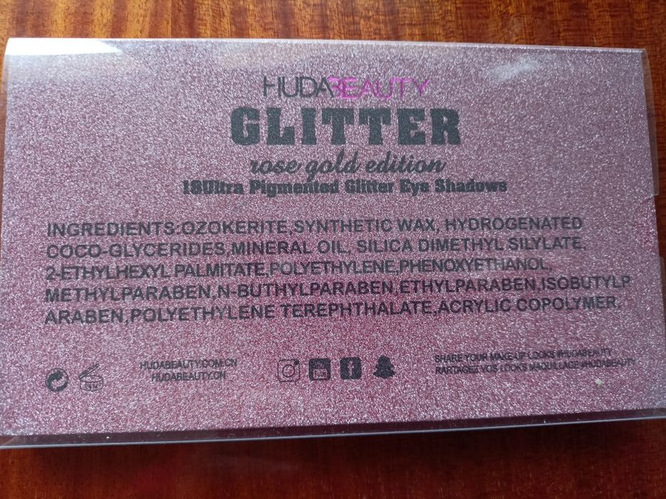 Huda Beauty Glitter nowe cienie