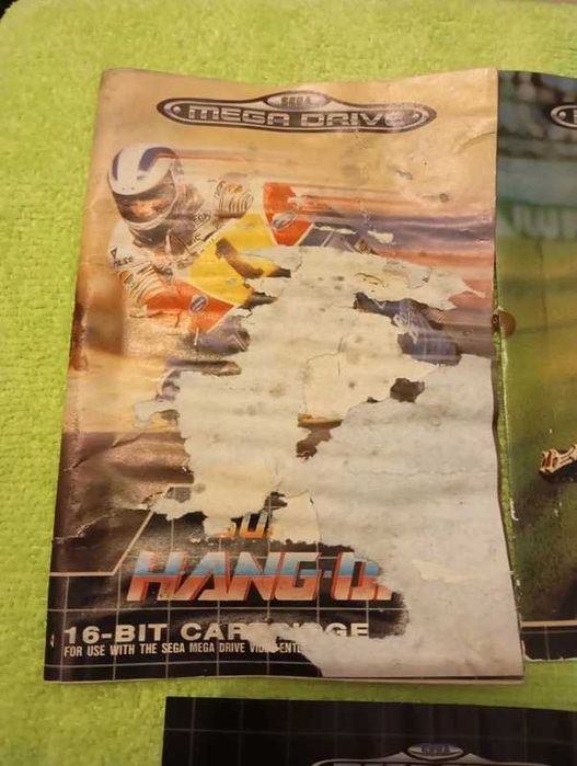 Capa e manuais Sega Mega Games 1