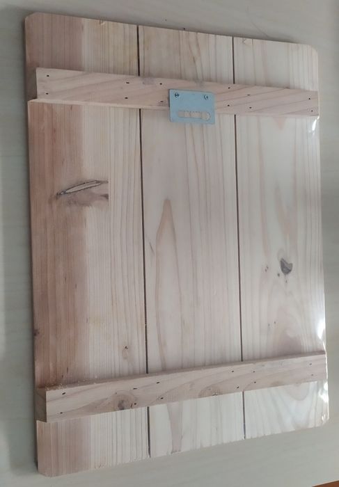 Quadro placa decorativa 40*30 em madeira