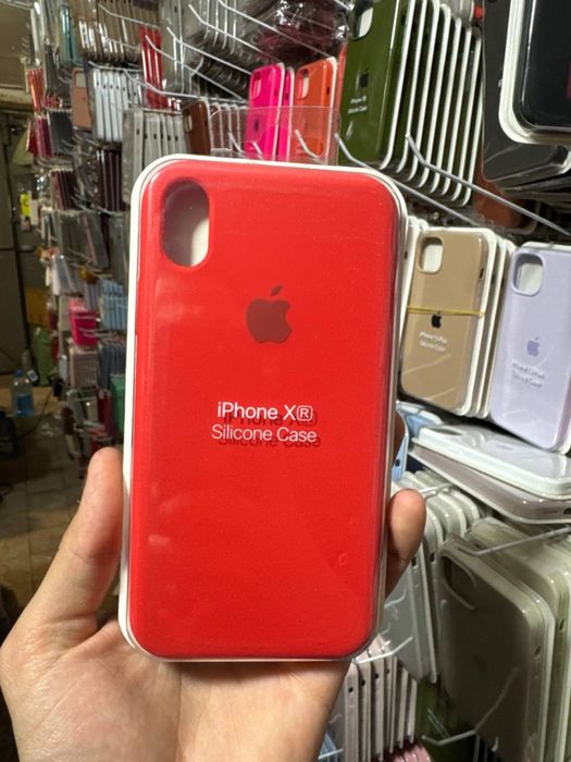 Чехол для айфон XR и другие silicone case iphone