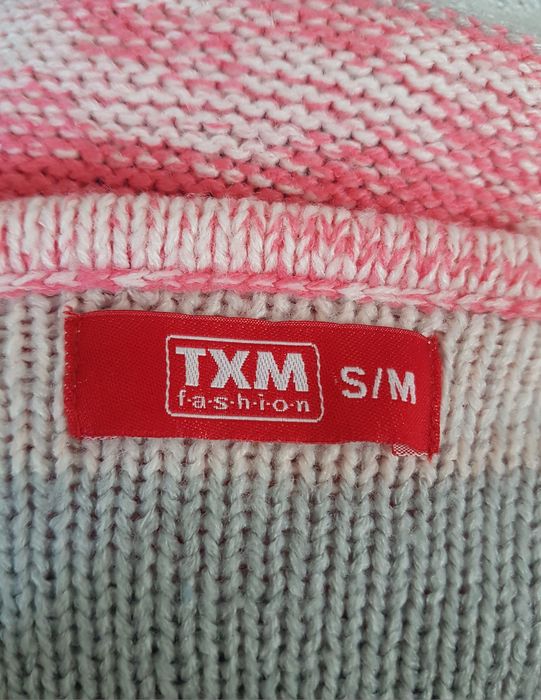 TXM długi damski kardigan sweter z długim rękawem M L 38 40