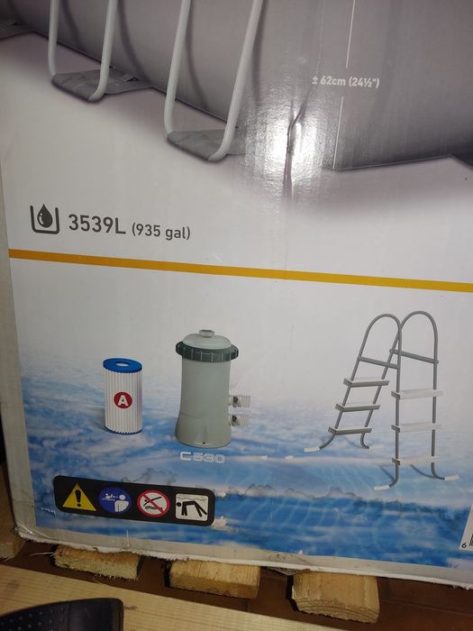 Piscina de jardim desmontável