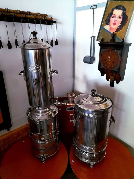 Máquina de café dupla Francesa
