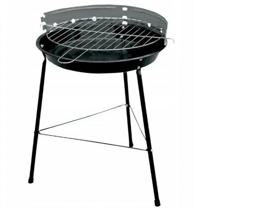 grill okrągły mały 32,5 cm na nóżkach