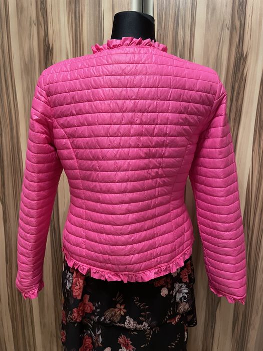 Kurtka pikowana fuksja