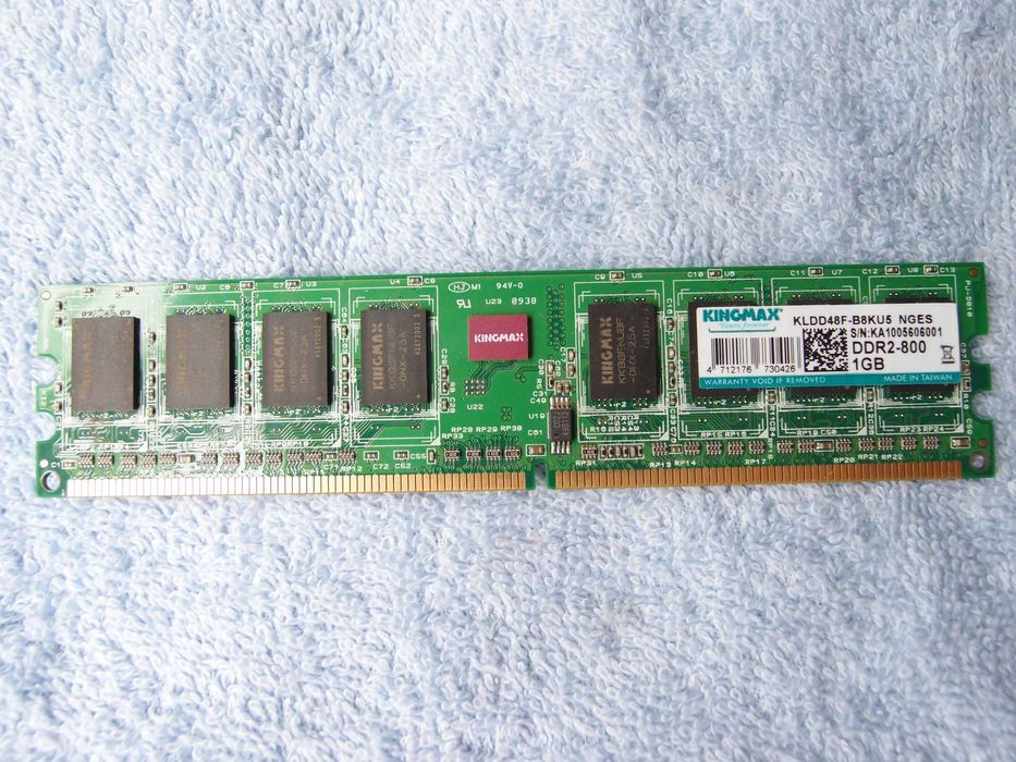 Память DDR2 1GB 800MHZ KINGMAX, Aeneon 512MB, Intel Celeron D 331