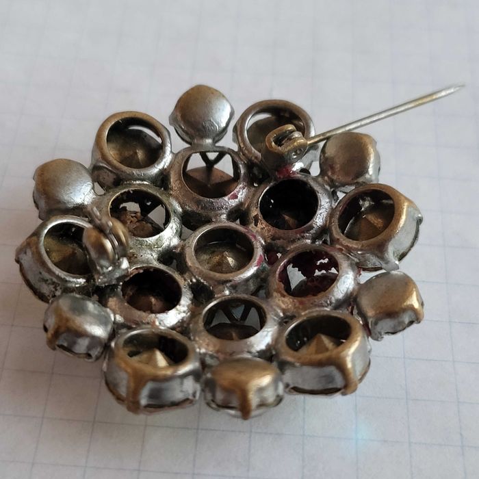 Брошь, Чехословакия, Винтаж, 207 т2