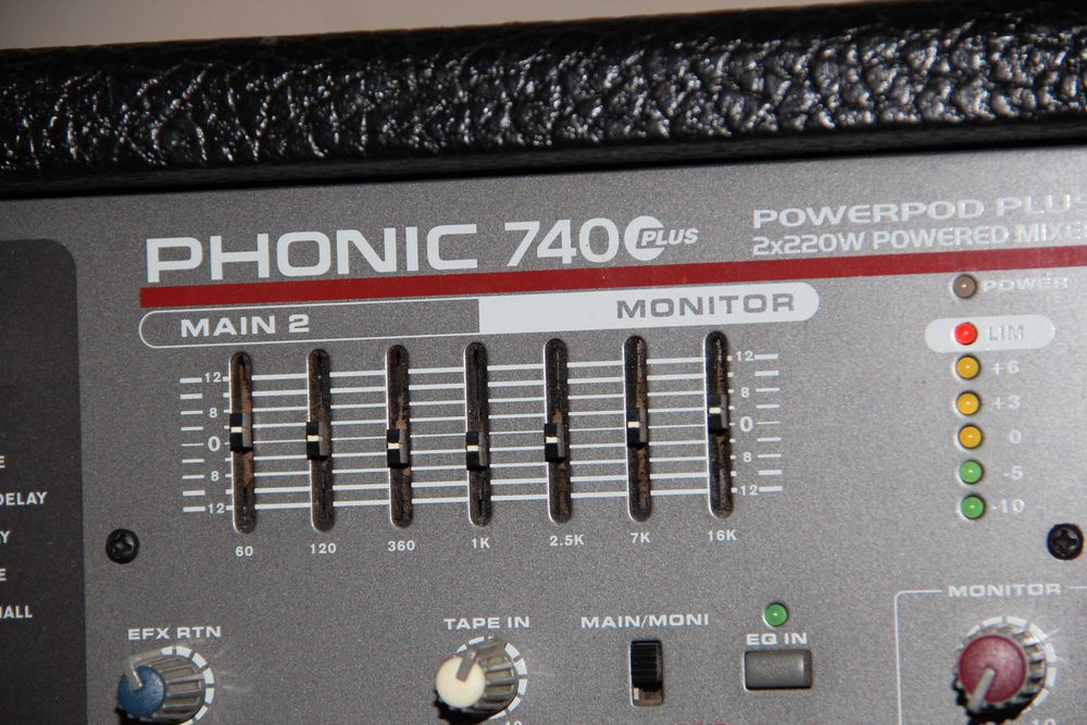 Комплект аппаратуры. PHONIC-740-PLUS. Акустика - CRAFT
