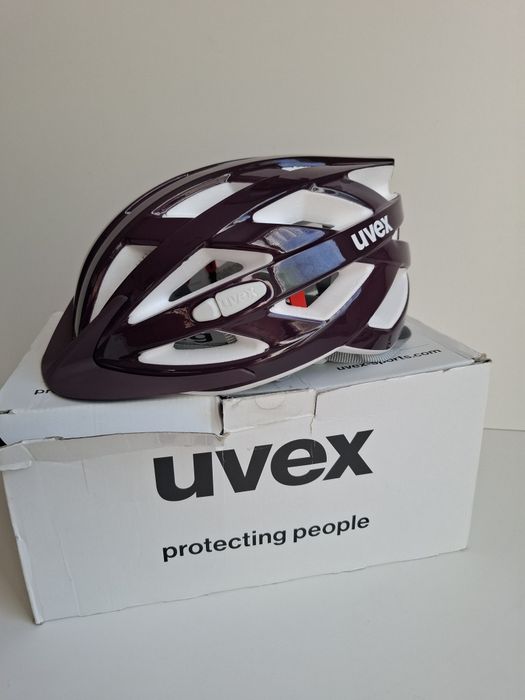 Kask rowerowy Uvex i-vo 3D fioletowy rozmiar 56-60cm
