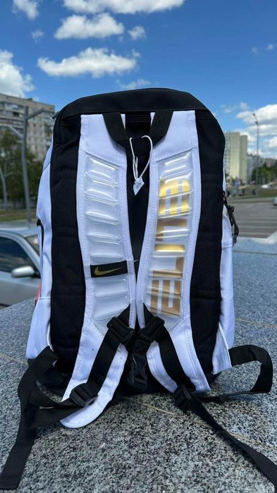 БЕЗ ПРЕДОПЛАТ‼️ Nike Elite Hoops BackPack білий з золотим