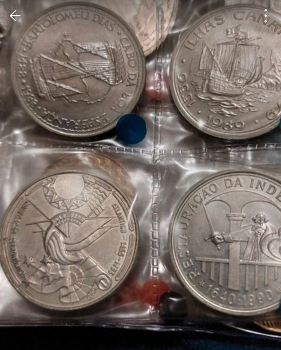 Moedas VÁRIAS 100/200 escudos