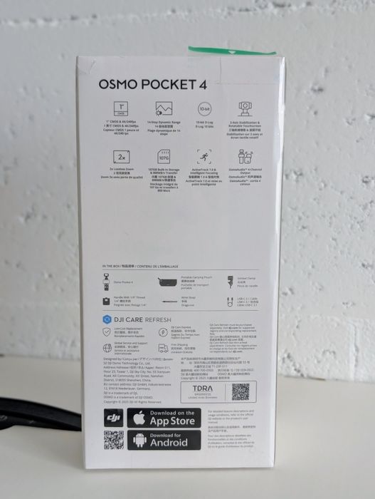 Екшн-камера DJI Osmo Pocket 4 Standard Combo + Безкоштовна доставка!