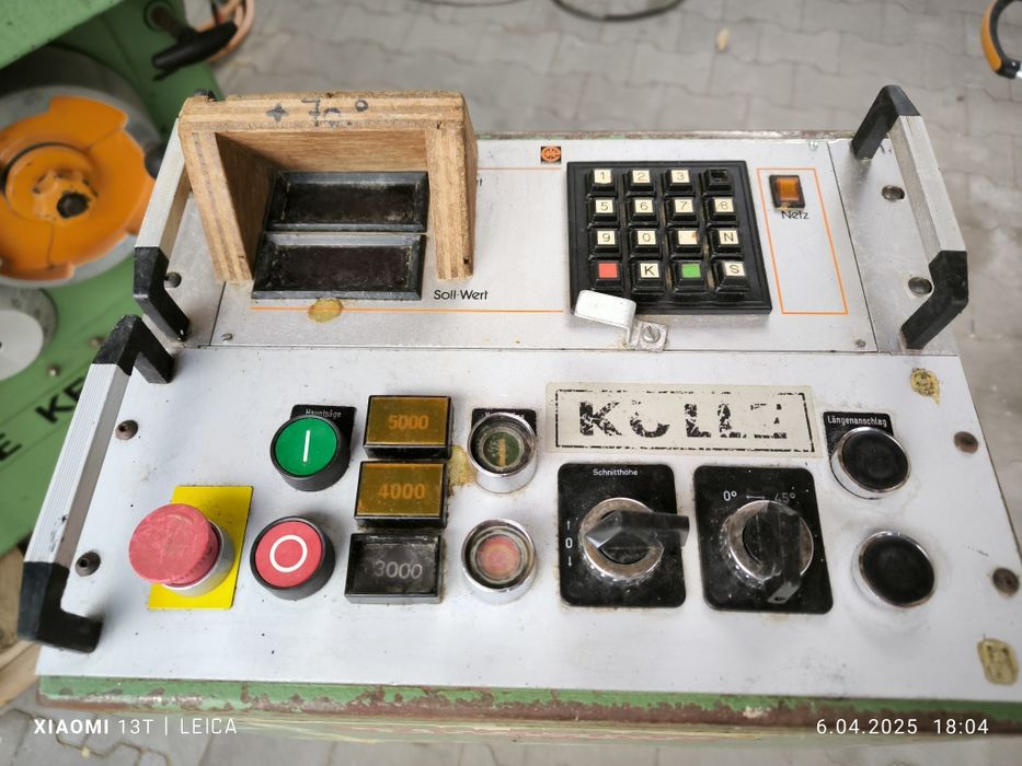 Piła formatowa kolle elektryczny pochyl podnoszenie i zulaga jakMartin