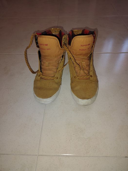 Sapatilhas Supra 41 Skytop Castanho