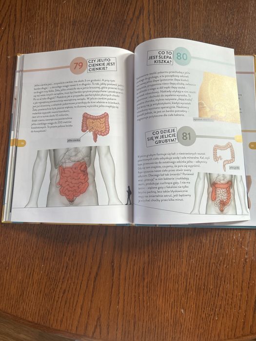 Książka dla dzieci 100 faktow. Ciało czlowieka