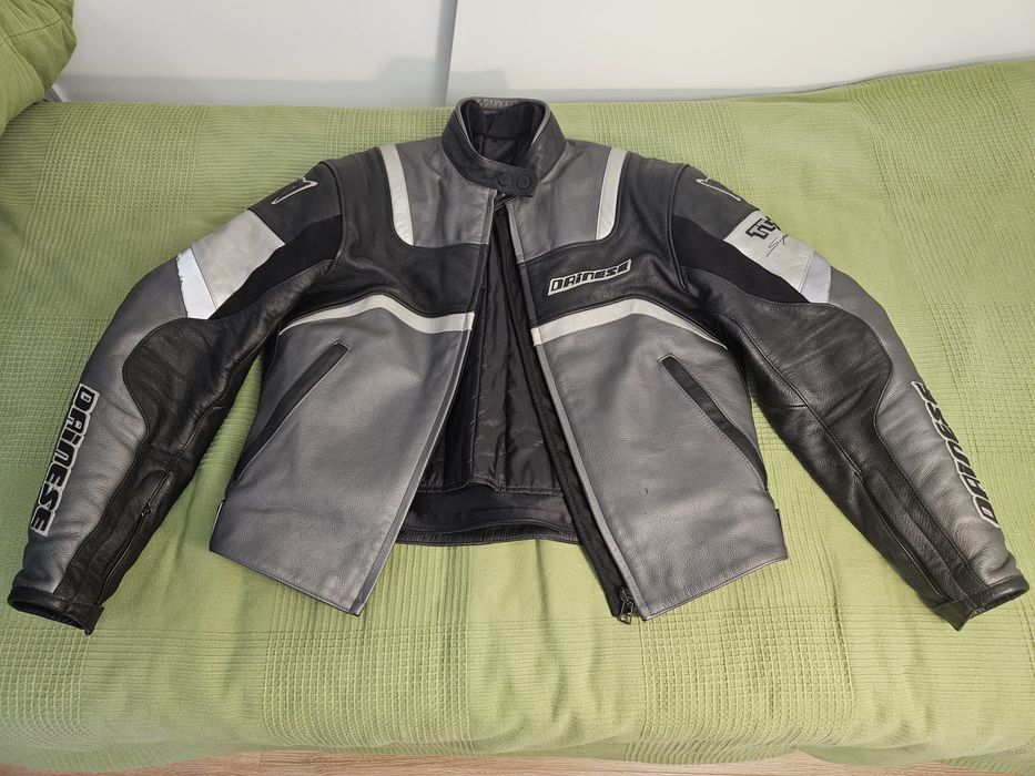 Kurtka motocyklowa skórzana Dainese TT-72 Rozmiar 48/M Podpinka