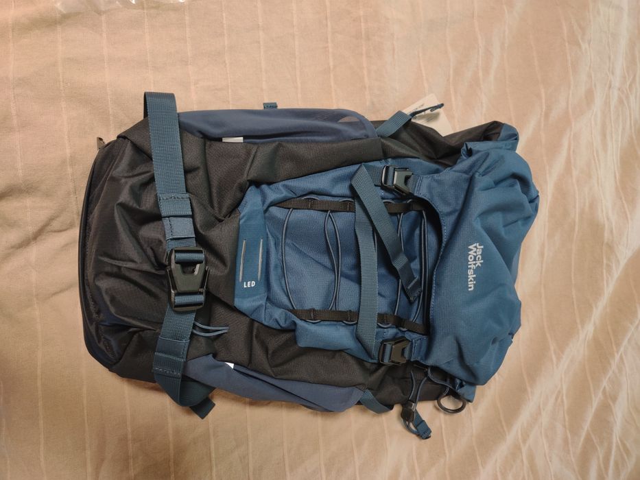 Plecak trekkingowy dziecięcy Jack Wolfskin Peak Hiker 28 l dark sea