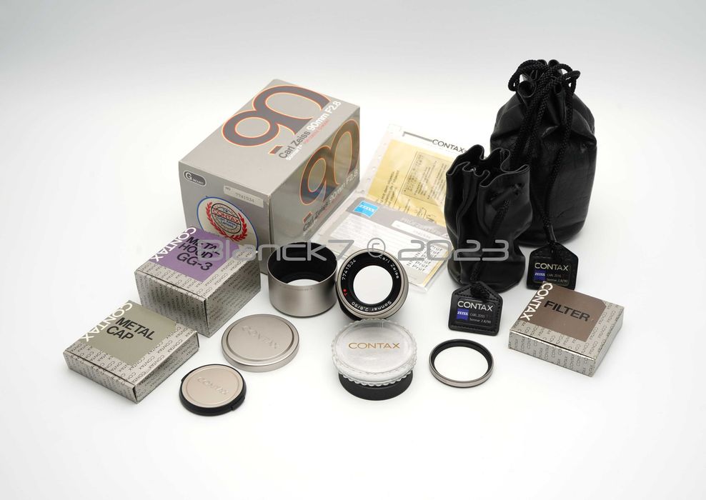 Contax G Carl Zeiss Sonnar T* 90mm F2,8 obiektyw