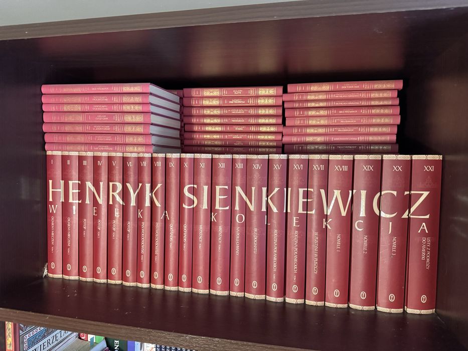 Wielka kolekcja Henryk Sienkiewicz 21 sztuk