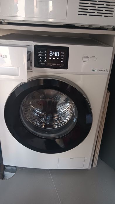 Máquina de Lavar Roupa BECKEN BoostWash BWM3640 (8 kg - 1400 rpm - Branco)