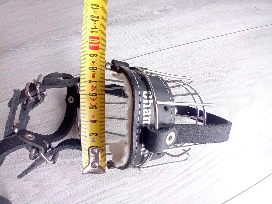 Kaganiec dla małego psa stalowy