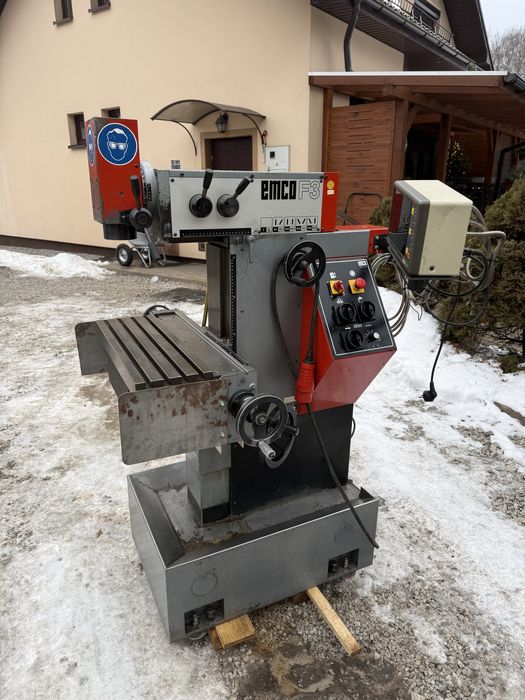 Frezarka narzedziowa do metalu Emco Fb 3 odczyty Mitutoyo z Niemiec