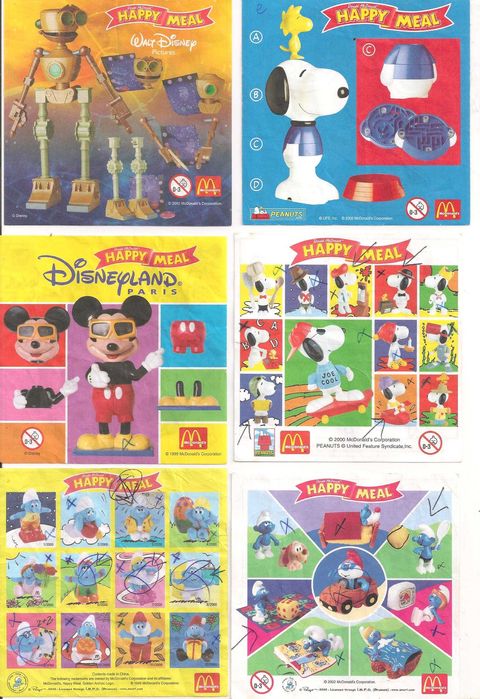 VENDO BRINQUEDOS MCDONALDS