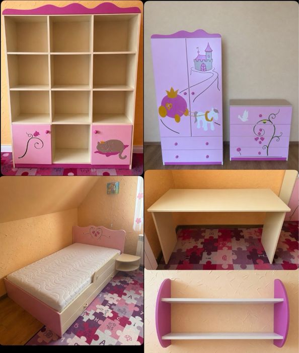 Meble dla dziewczynki Meblik